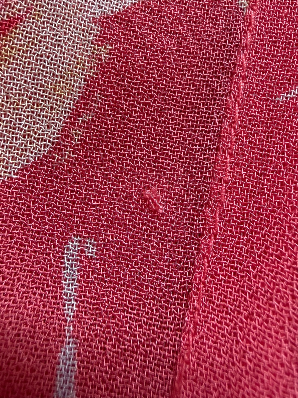Sundance Pink Floral Handkerchief Hem Maxi Dress Size 16 - Picture 7 of 8